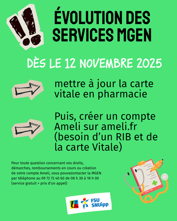 À Compter Du 12 Novembre 2025 Et Afin D’améliorer La Gestion De Vos Démarches, Vous Pourrez Donc    Mettre Votre Carte Vitale à Jour En Pharmacie ;   Créer Votre Compte Ameli Sur Ameli.Fr  Vous De